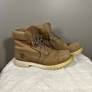 Tan Timberland Boots